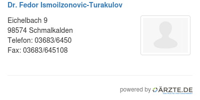 Dr fedor ismoilzonovic turakulov