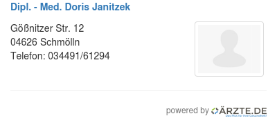 Dipl med doris janitzek