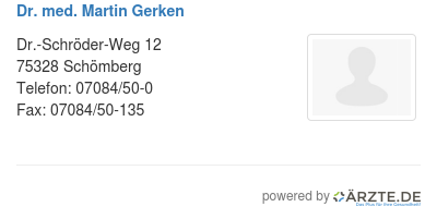 Dr med martin gerken 341560