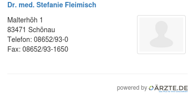 Dr med stefanie fleimisch