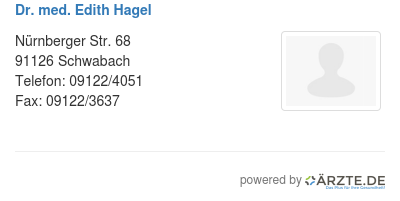 Dr med edith hagel