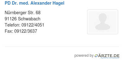 Pd dr med alexander hagel