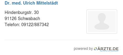 Dr med ulrich mittelstaedt