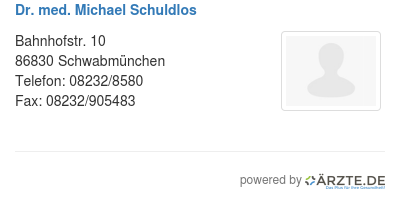 Dr med michael schuldlos