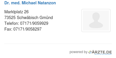 Dr med michael natanzon