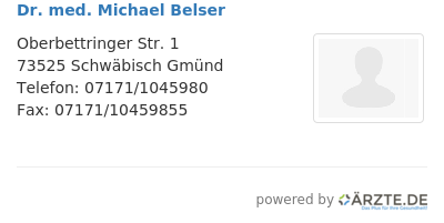 Dr med michael belser