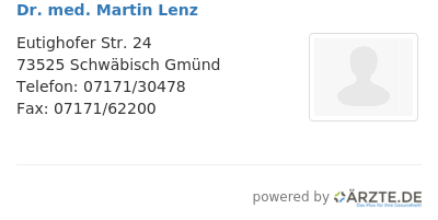 Dr med martin lenz 645318