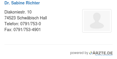 Dr sabine richter 537283