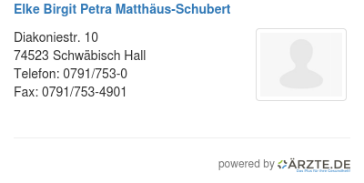 Elke birgit petra matthaeus schubert