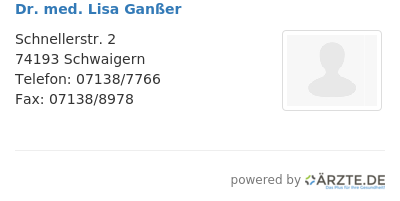 Dr med lisa gansser