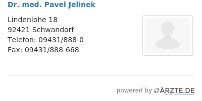 Dr med pavel jelinek