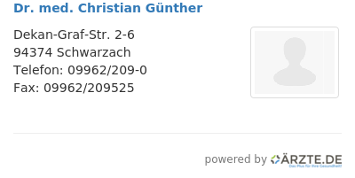 Dr med christian guenther