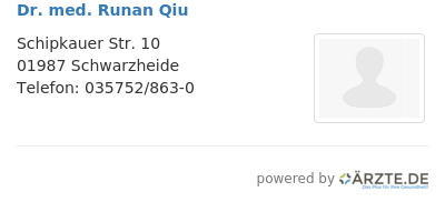 Dr med runan qiu