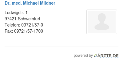 Dr med michael mildner