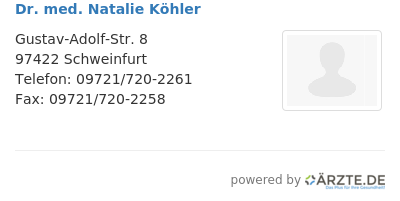 Dr med natalie koehler