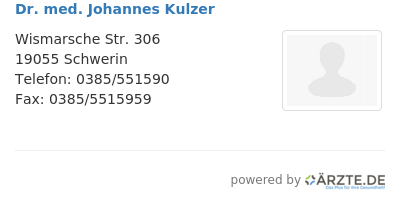 Dr med johannes kulzer
