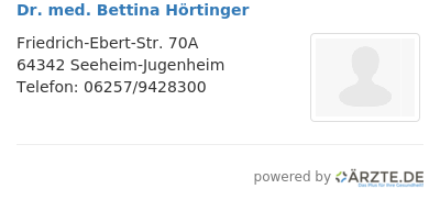 Dr med bettina hoertinger