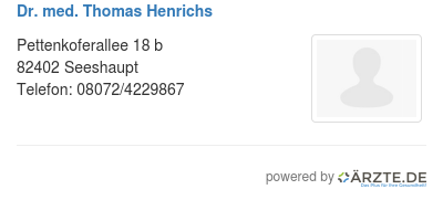 Dr med thomas henrichs 596069