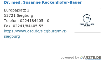 Dr med susanne reckenhofer bauer 254470