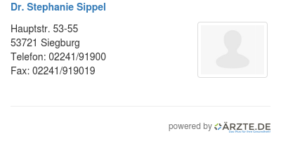 Dr stephanie sippel 543653