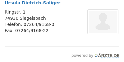 Ursula dietrich saliger