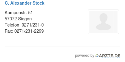 C alexander stock