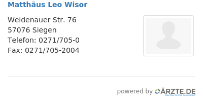 Matthaeus leo wisor
