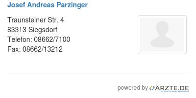 Josef andreas parzinger