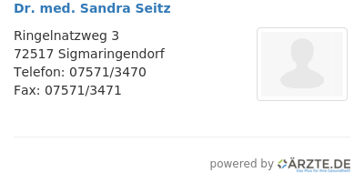 Dr med sandra seitz