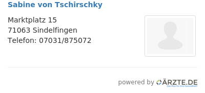 Sabine von tschirschky
