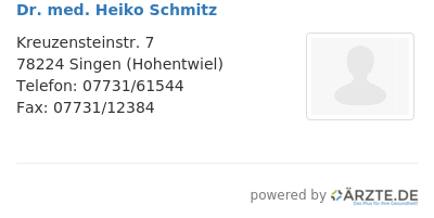 Dr med heiko schmitz