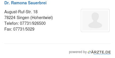 Dr ramona sauerbrei