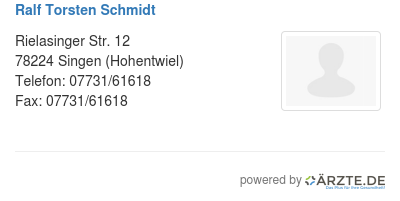 Ralf torsten schmidt