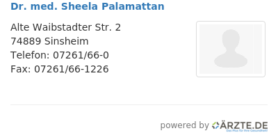 Dr med sheela palamattan