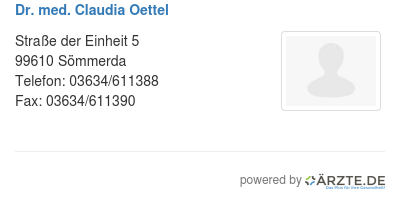 Dr med claudia oettel 519750