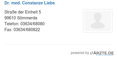 Dr med constanze liebe