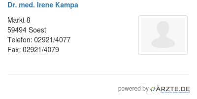 Dr med irene kampa