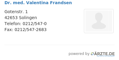 Dr med valentina frandsen
