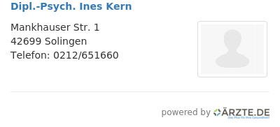 Dipl psych ines kern