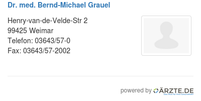 Dr med bernd michael grauel 248824