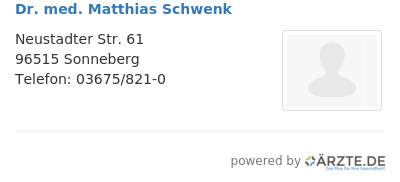 Dr med matthias schwenk 537453