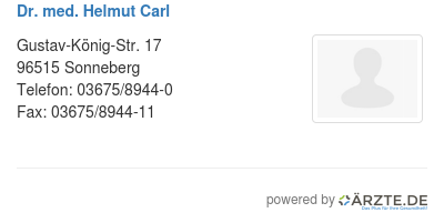 Dr med helmut carl