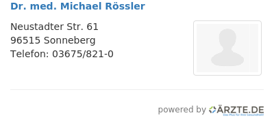 Dr med michael roessler 585107