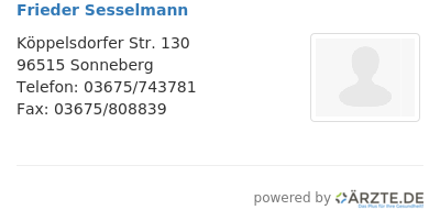 Frieder sesselmann