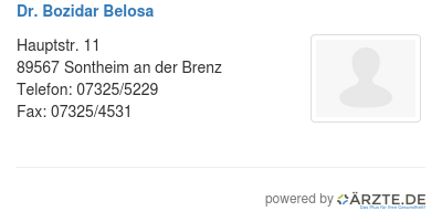 Dr bozidar belosa