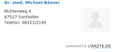 Dr med michael baezner