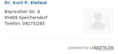 Dr kurt p elefant