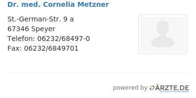 Dr med cornelia metzner 644164