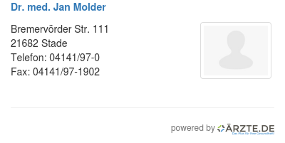 Dr med jan molder