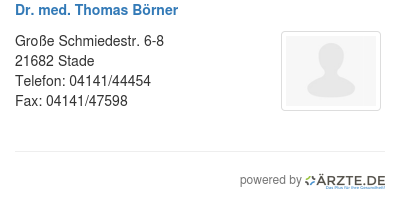 Dr med thomas boerner 254350